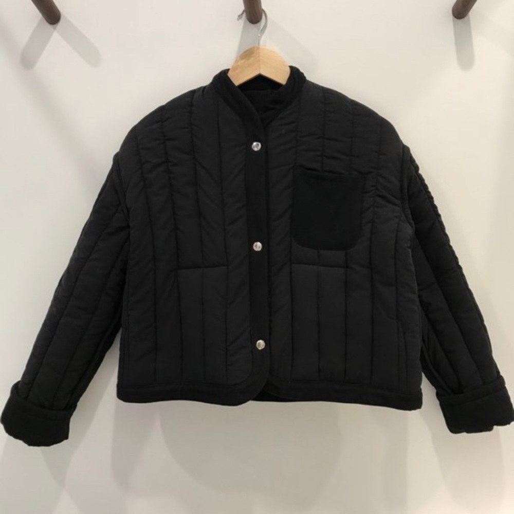 ISO (not for sale) black cropped Kordal jacket